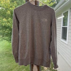 In good condition only worn a few times Gray north face M crew neck